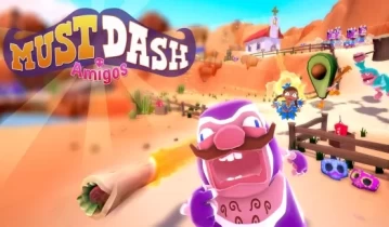 switch游戏《必须冲啊朋友 Must Dash Amigos》英文版nsp下载