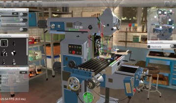 铣削机模拟器/Milling machine simulator