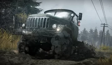 【5.05】PS4游戏《旋转轮胎：泥泞奔驰 Spintires MudRunner》中文版PKG下载【1.06补丁+3DLC】